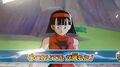 Videl w/ Battle of Gods clothes in-game of Dragon Ball Heroes