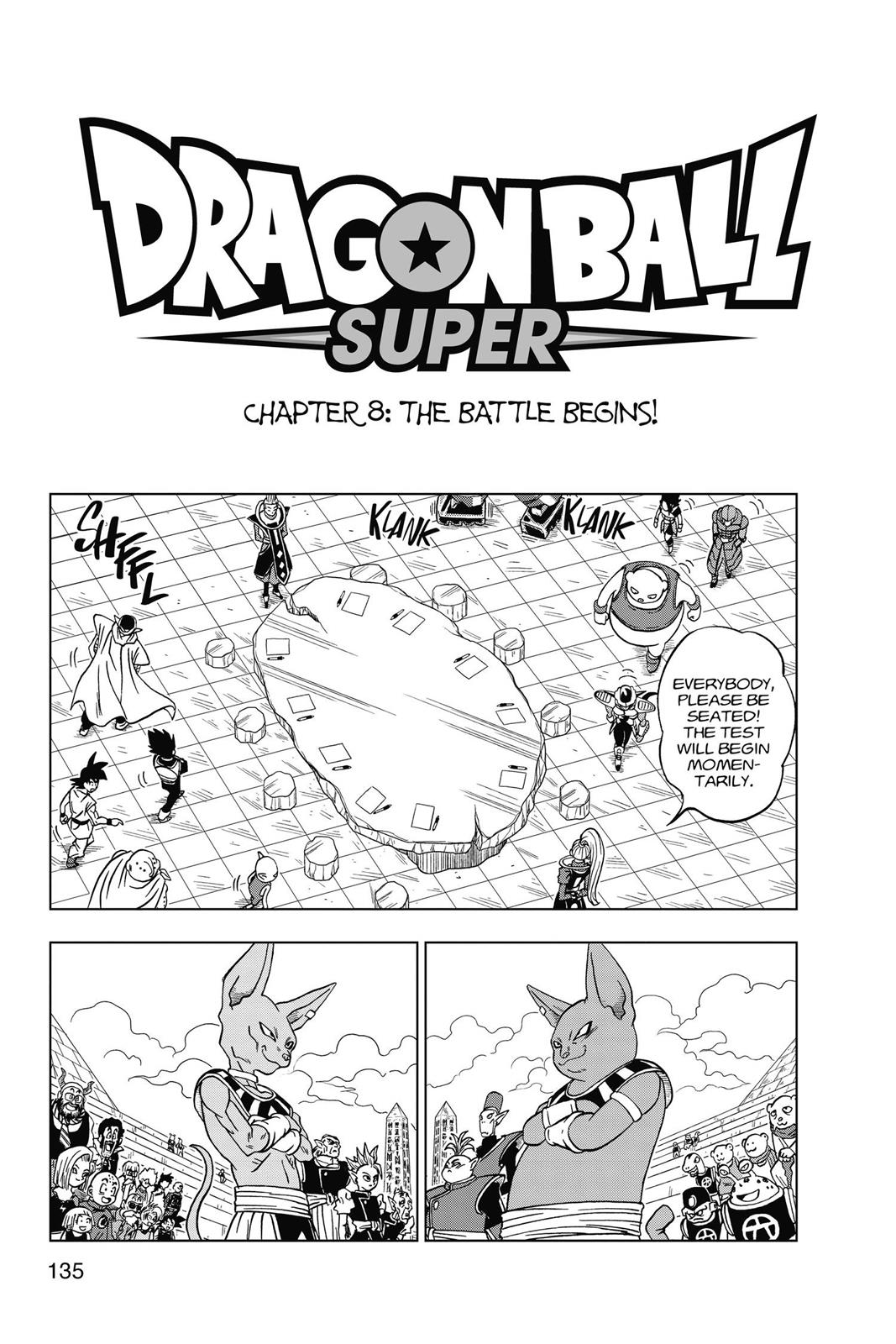 List of Dragon Ball Super manga chapters, Dragon Ball Wiki