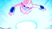 DBZ Episode 281 - ''Minute of Desperation'' Super Saiyan 2 Vegeta's Dynamic Throw (portion of Focus Flash) destroys Kid Buu's lower body