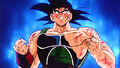 Bardock's aura radiating off his body