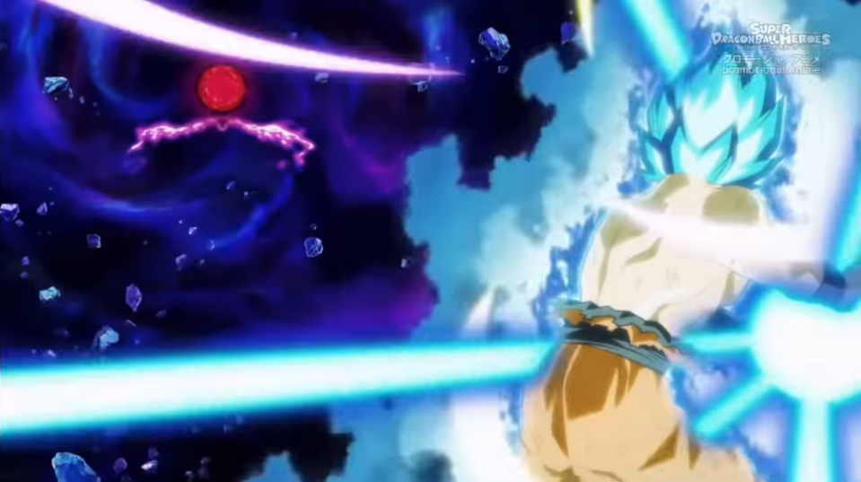 🔥 GOKU SSJ BLUE UNIVERSAL TREE CANON FORM (Super DB Heroes Anime