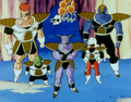 The Ginyu Force on Namek in the manga (Full Color)