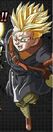 Super Saiyan Xeno Trunks art for Dragon Ball Heroes