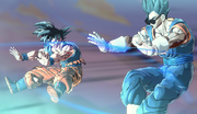 XN - Future Warrior helps Goku's Spirit Bomb