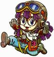 Arale running