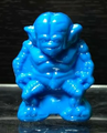 Magic Box Crazy Bones Saibaman blue figurine