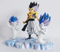 Gotenks with Kamikaze Ghosts statue set angle view