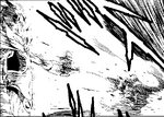 Evil Buu's Guilty Flash in the manga