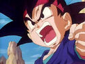 Goku Jr. angry