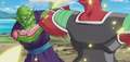 Shisami battles Piccolo