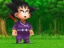 Goku wearing Shu's Ninja Suit in Dragon Ball: Origins 2