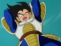 Vegeta prepares a Double Axe Handle