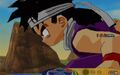 Gohan getting ready to attack