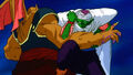 Piccolo breaks Wings' arm