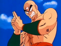 Tien prepares the Tri-Beam