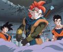 Tapion with Goku and Gohan