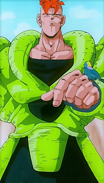 Androide número 16  Personajes de dragon ball, Androide, Dragones