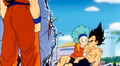 Bulma tells Vegeta to take a break from training