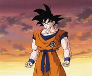 Cooler's Revenge - Goku about to battle Cooler's Armored Squadron