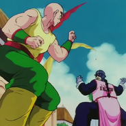 Tao and Tien facing off in the arena