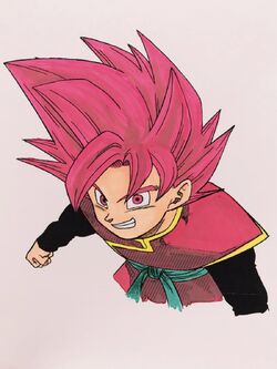 I drew a super saiyan god 3 goku ! : r/dbz