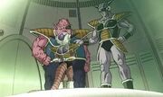 Frieza, Dodoria, and Captain Ginyu in Tagoma's flashback