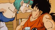 The Tree of Might - Bulma yelling at Yamcha