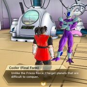 Xenoverse 2 - Cooler Force unlike the Frieza Force line