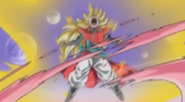 Super Saiyan 3 Hero frees himself