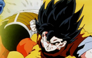 Goku using Super Saiyan Power