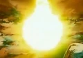 Goku and Vegeta use a Super Explosive Wave