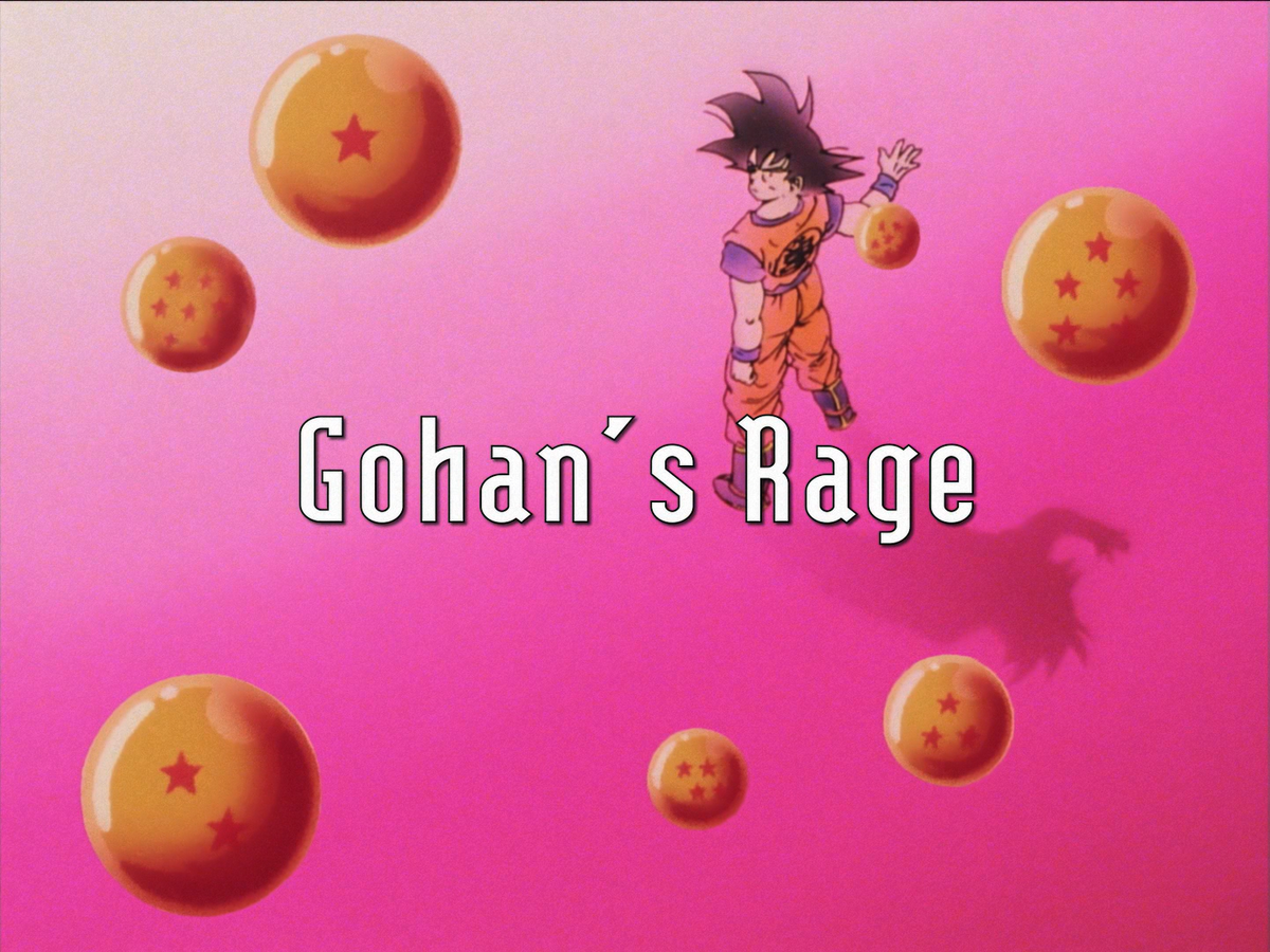 Gohan's Rage, Dragon Ball Wiki