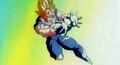 Majin Vegeta charges a Final Flash