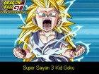 Super Saiyan 3 Goku in GT: Transformation