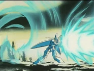 Dbz191-05.jpg (24 KB) Cell hit by the Galick Blazer