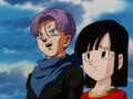 Trunks and Pan after the battle