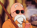 Master Roshi smoking