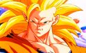 Super Saiyan 3 Goku before he attacks Janemba