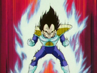 Vegeta powers up