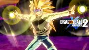 The Future Warrior as a Super Saiyan 3 in Xenoverse 2