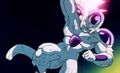 Frieza charges a Death Beam