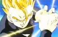 Gohan charges his most powerful Electric Kamehameha