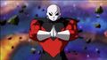 Jiren preparing a charged Power Impact