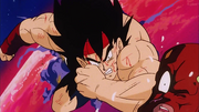 Bardock atacando a un soldado de Freezer.png