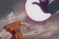 Cooler charges a Ki Blast in True Plan to Eradicate the Saiyans - Earth Saga