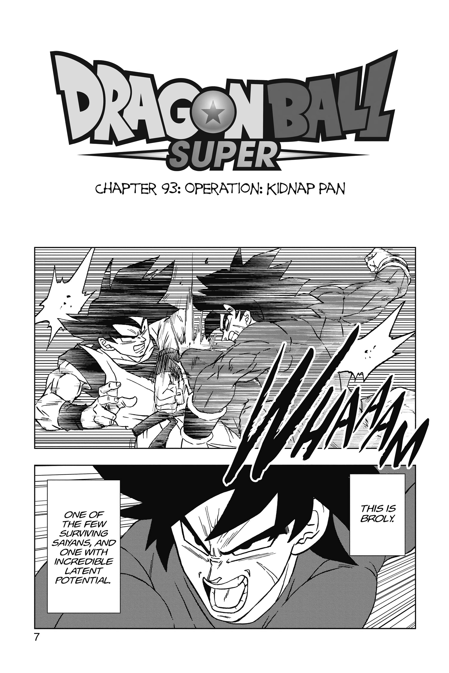 DBS Manga Chapter #93: Kidnap Pan - DBZ Figures.com