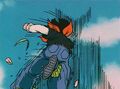 Imperfect Cell dodges Android 17's punch