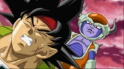 Bardock attacked by Chilled