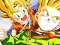 Goten and Trunks as Super Saiyans