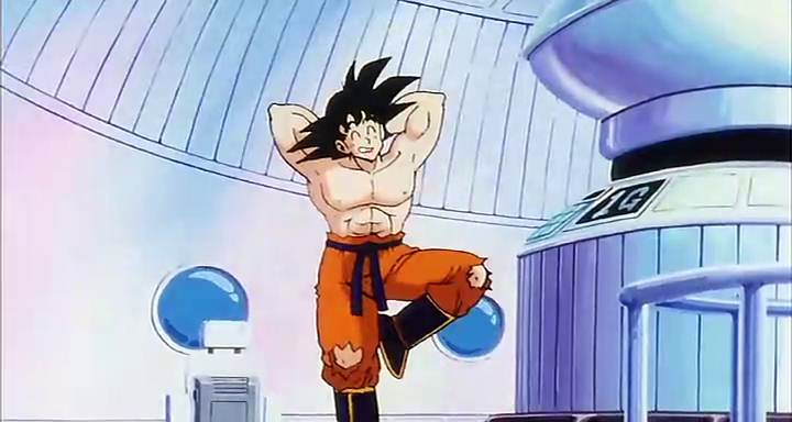 If Bulma had built a gravity chamber for Goku to use at his house